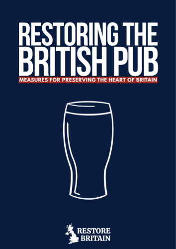 Cover of Restoring the British Pub